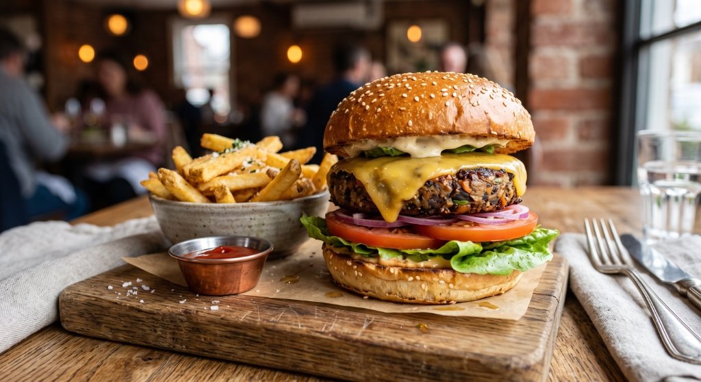 Crispy Burgers at Dragon Spice Hub