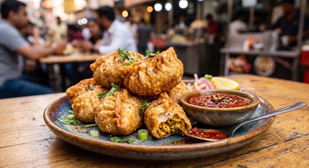 Paneer Fried Momos