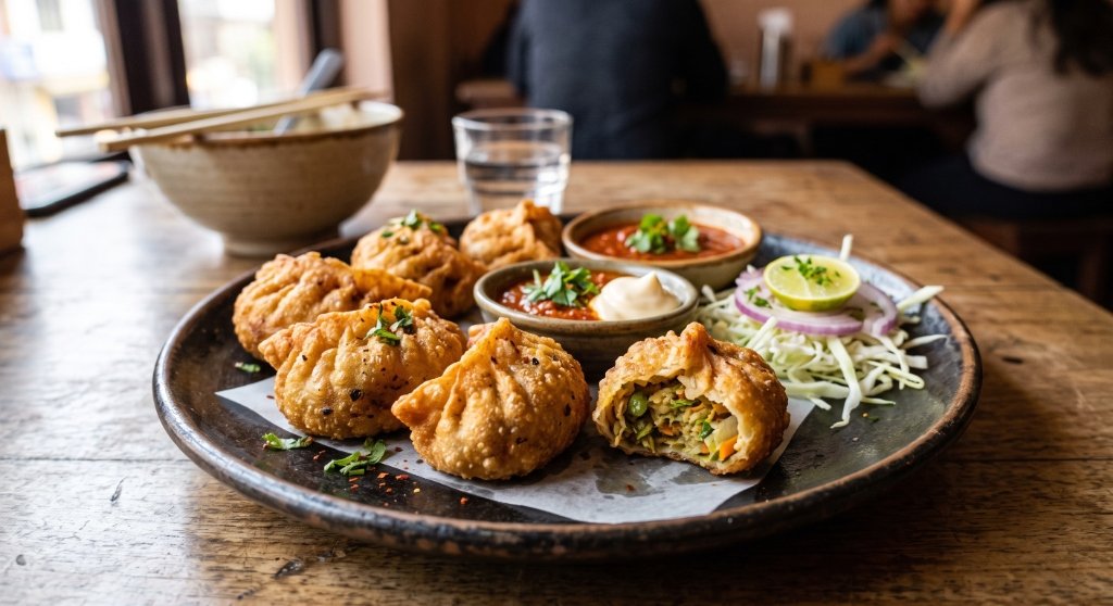 Veg Fried Momos