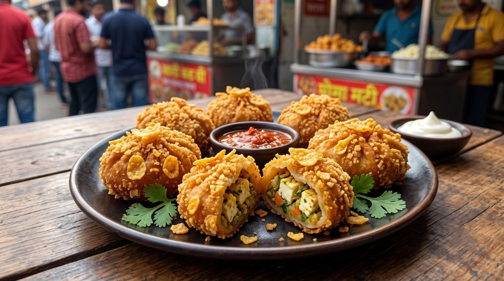 Paneer Kurkure Momos