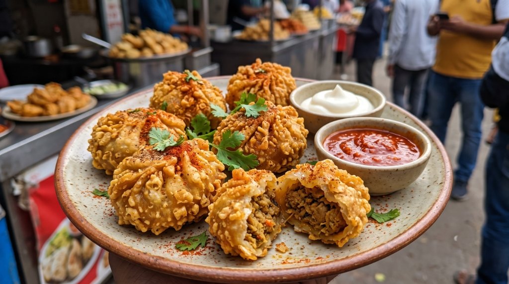 Soya Kurkure Momos