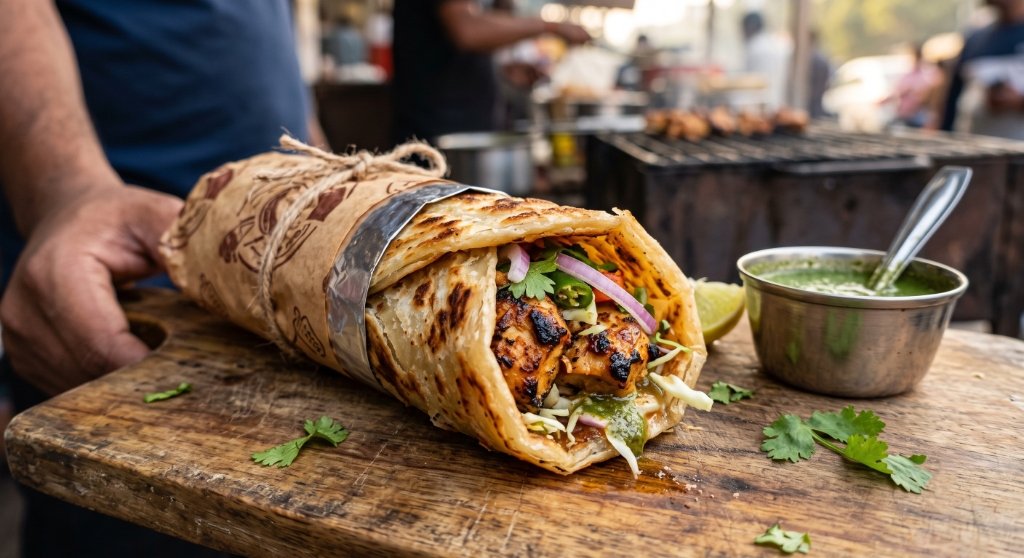 Chicken Kathi Roll