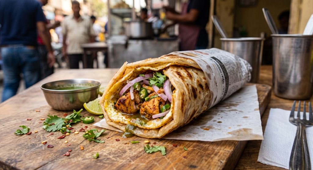 Egg Chicken Roll