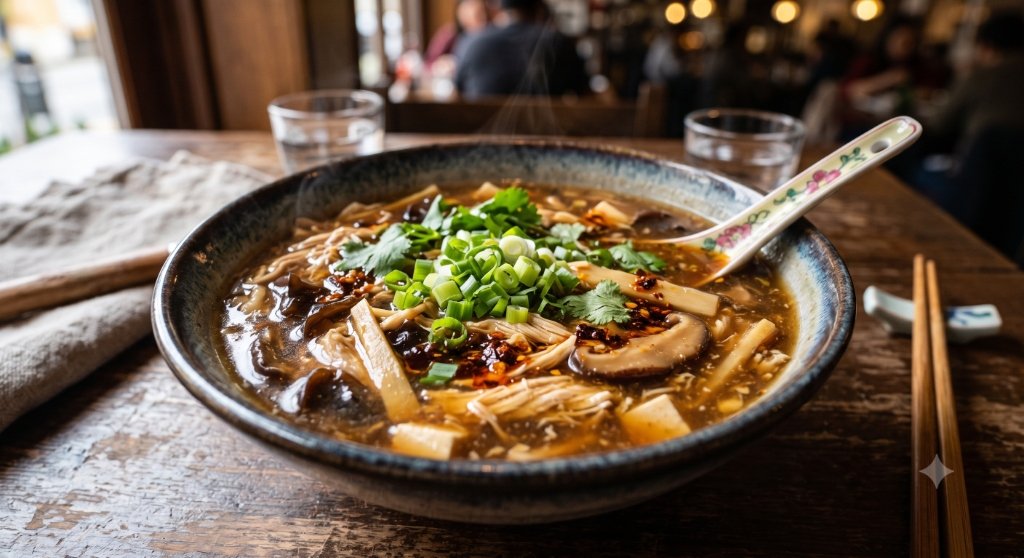 Chicken Hot And Sour Soup